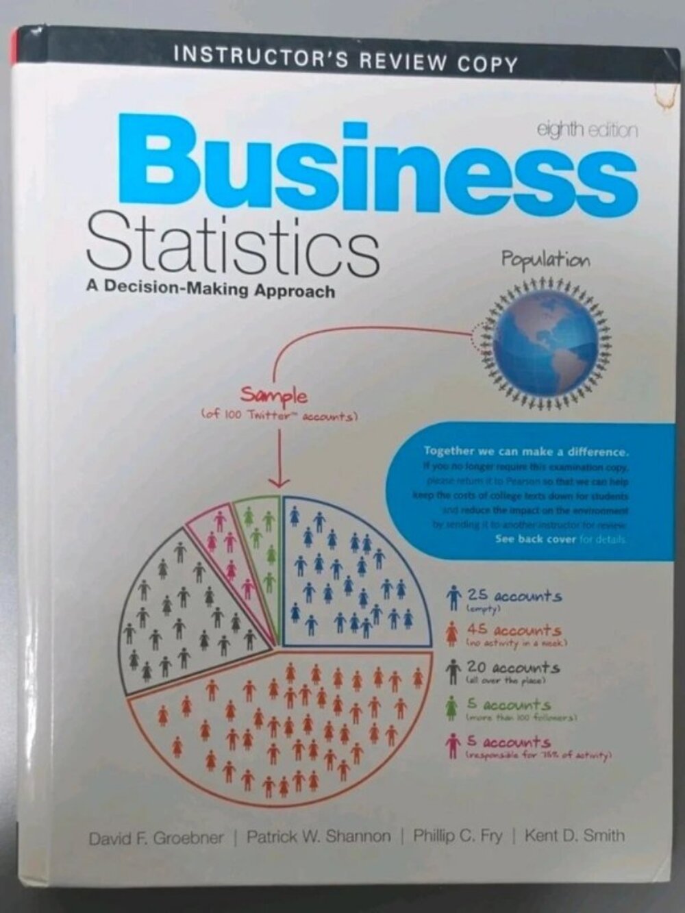 Business Statistics: A Decision-Making Approach 8th Ed HC Instr Copy